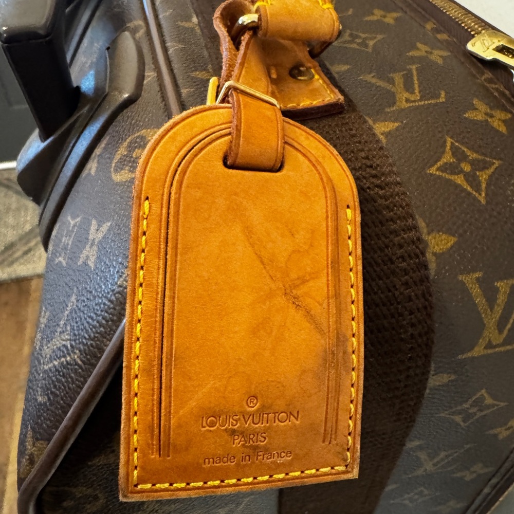 Louis Vuitton Dark Brown Monogram Travel Bag - Picture 3 of 6